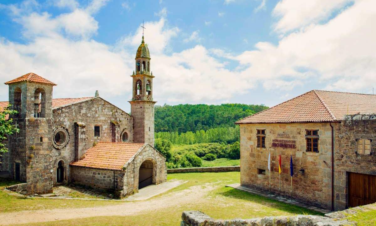 Monastery and Church Monasterio de Moraime A Coruña Monastery and Church Monasterio de Moraime A Coruña